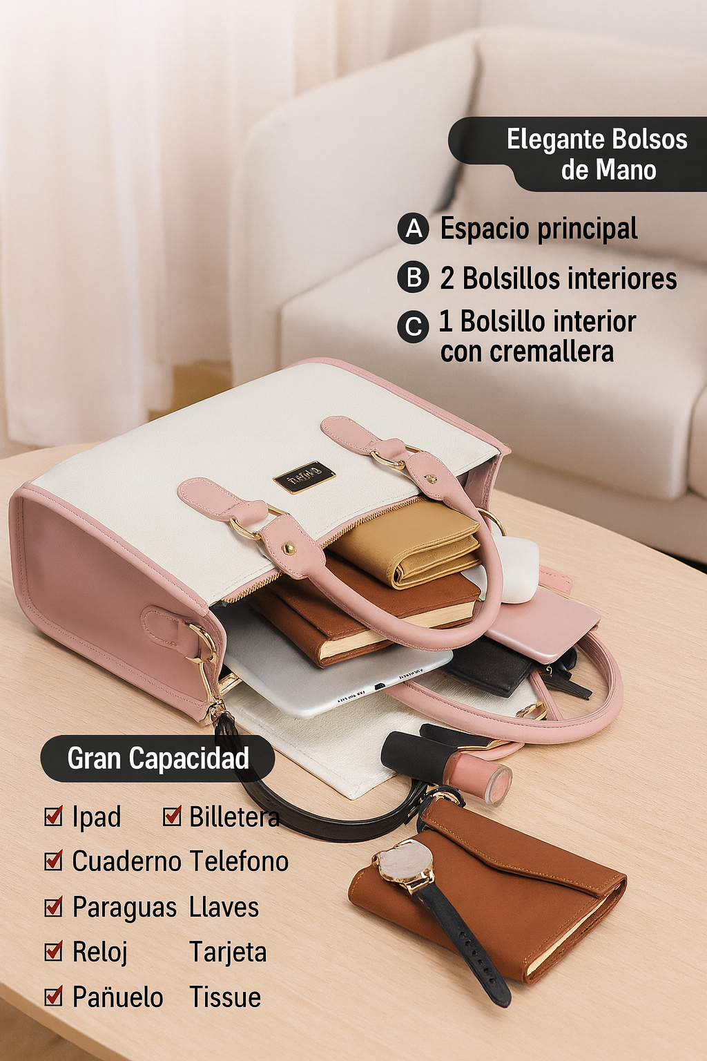 Bolso Coquette Premium Mujer